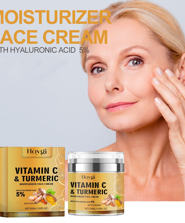 KissICON 2pcs (50g*2) KissIcon Turmeric Vitamin C Face Cream - Deep