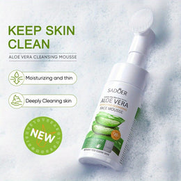 KissICON 2pcs Gentle Aloe Vera Oil Control Mousse