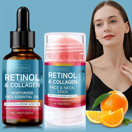 KissICON 2pcs KissIcon 2Pc Retinol Neck Cream Collagen Oil -