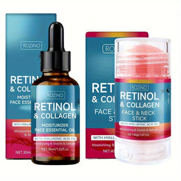 KissICON 2pcs KissIcon 2Pc Retinol Neck Cream Collagen Oil -