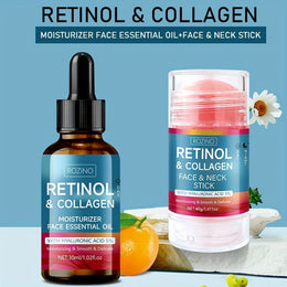 KissICON 2pcs KissIcon 2Pc Retinol Neck Cream Collagen Oil -