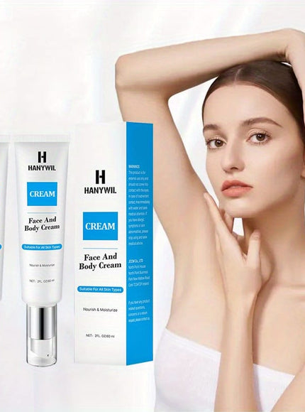 KissICON 2pcs KissIcon 2Pcs Hypoallergenic Face Cream - Glycerin Moisturizer