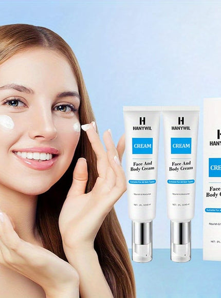 KissICON 2pcs KissIcon 2Pcs Hypoallergenic Face Cream - Glycerin Moisturizer