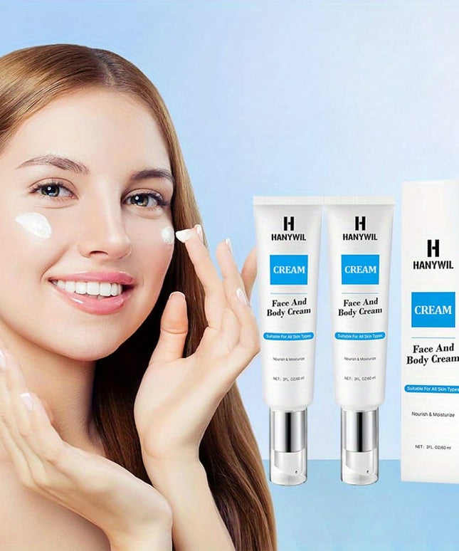 KissICON 2pcs KissIcon 2Pcs Hypoallergenic Face Cream - Glycerin Moisturizer