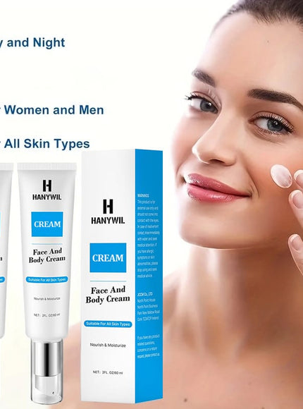KissICON 2pcs KissIcon 2Pcs Hypoallergenic Face Cream - Glycerin Moisturizer