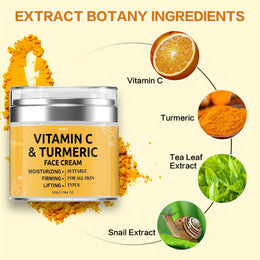 KissICON 2pcs KissIcon Turmeric Face Cream Duo - Moisturizing Lifts