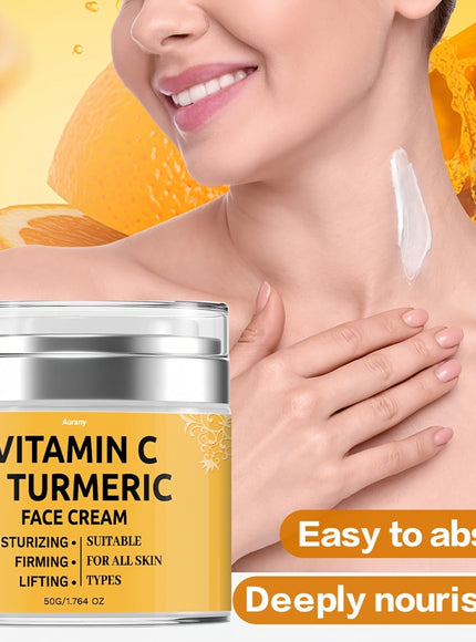 KissICON 2pcs KissIcon Turmeric Face Cream Duo - Moisturizing Lifts
