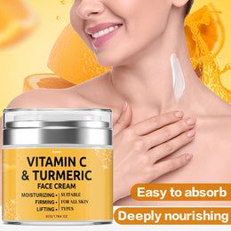 KissICON 2pcs KissIcon Turmeric Face Cream Duo - Moisturizing Lifts