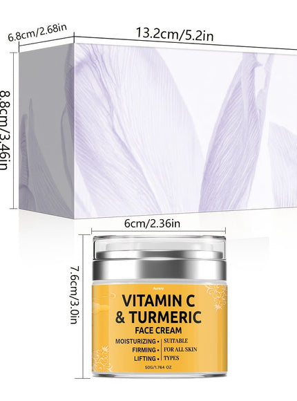 KissICON 2pcs KissIcon Turmeric Face Cream Duo - Moisturizing Lifts