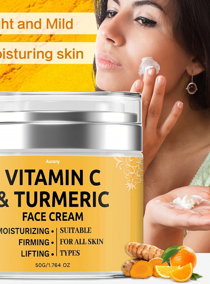 KissICON 2pcs KissIcon Turmeric Face Cream Duo - Moisturizing Lifts