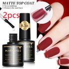 2pcs Matte Top Coat