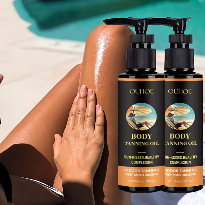 Ouhoe 2pk Coconut Tanning Oil Natural