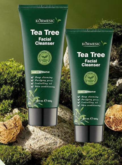 KissICON 2pcsx100g 2pcs Tea Tree Cleanser Gentle Foam