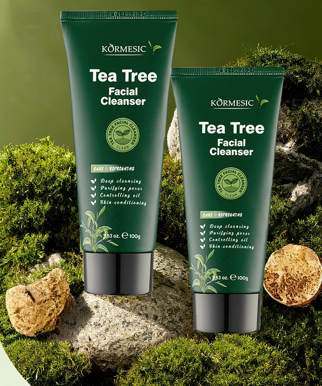 KissICON 2pcsx100g 2pcs Tea Tree Cleanser Gentle Foam