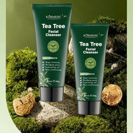 KissICON 2pcsx100g 2pcs Tea Tree Cleanser Gentle Foam
