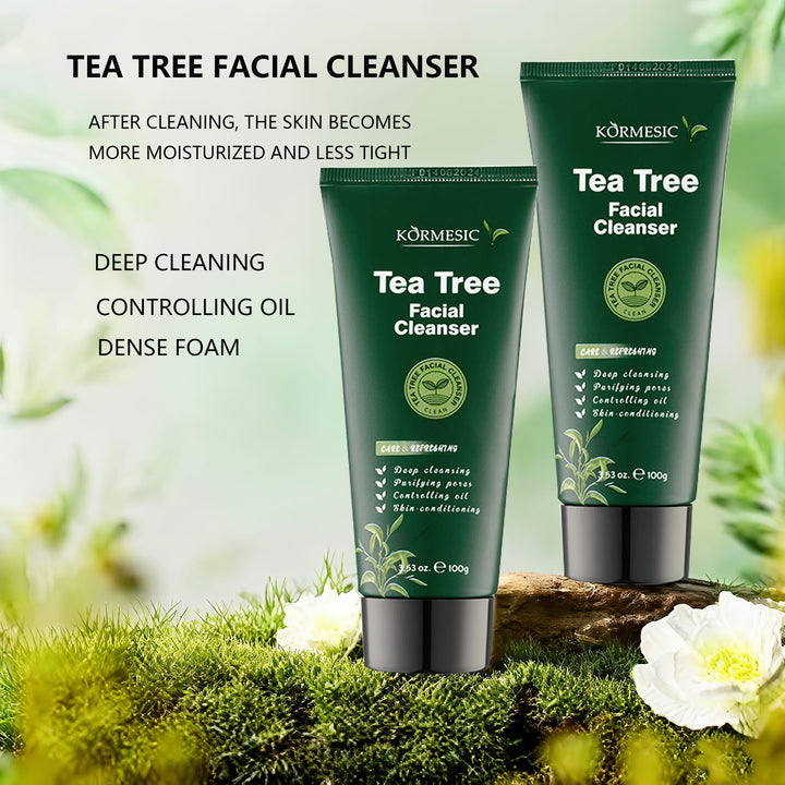 2pcs Tea Tree Cleanser Gentle Foam
