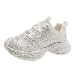 Dropshipman 3 / 41 2025 Women Luxury Platform Sneakers Bling Casual Outdoor Shoes High Quality Running Tennis Sneaker Lace Up Fashion Sport Shoe