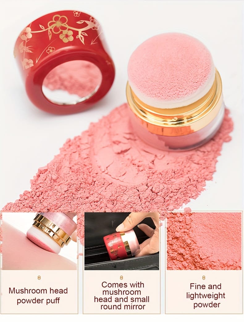 jkthpu-45 3 boxes/set KissIcon Cushion Blush Trio Coral - Waterproof Long