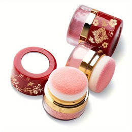 jkthpu-45 3 boxes/set KissIcon Cushion Blush Trio Coral - Waterproof Long