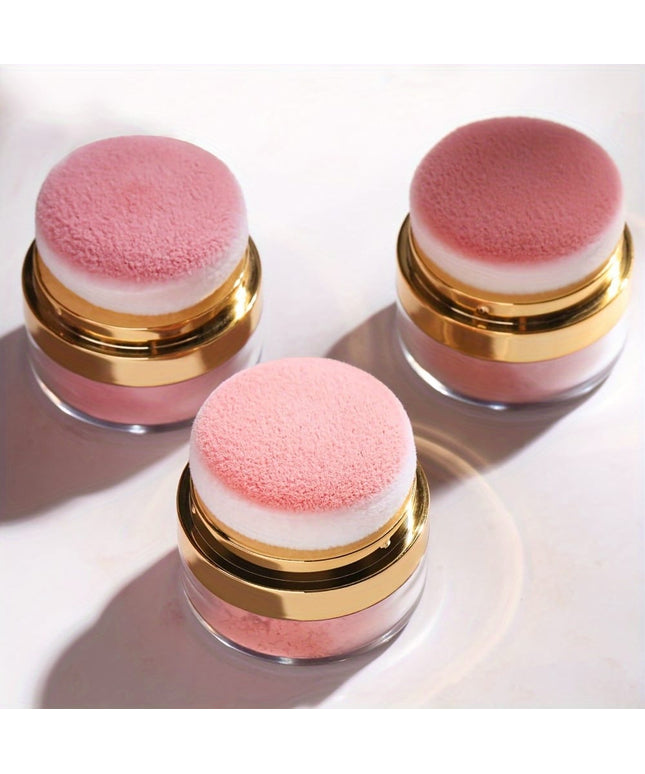 jkthpu-45 3 boxes/set KissIcon Cushion Blush Trio Coral - Waterproof Long