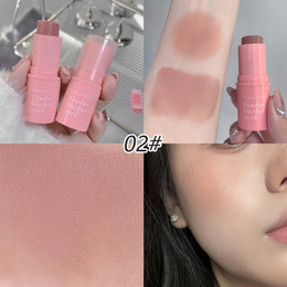 jkthpu-45 3-pack (01#+02#+03#) KissIcon 3 In 1 Matte Blush Stick -