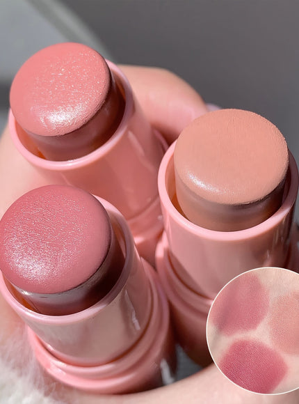 jkthpu-45 3-pack (01#+02#+03#) KissIcon 3 In 1 Matte Blush Stick -