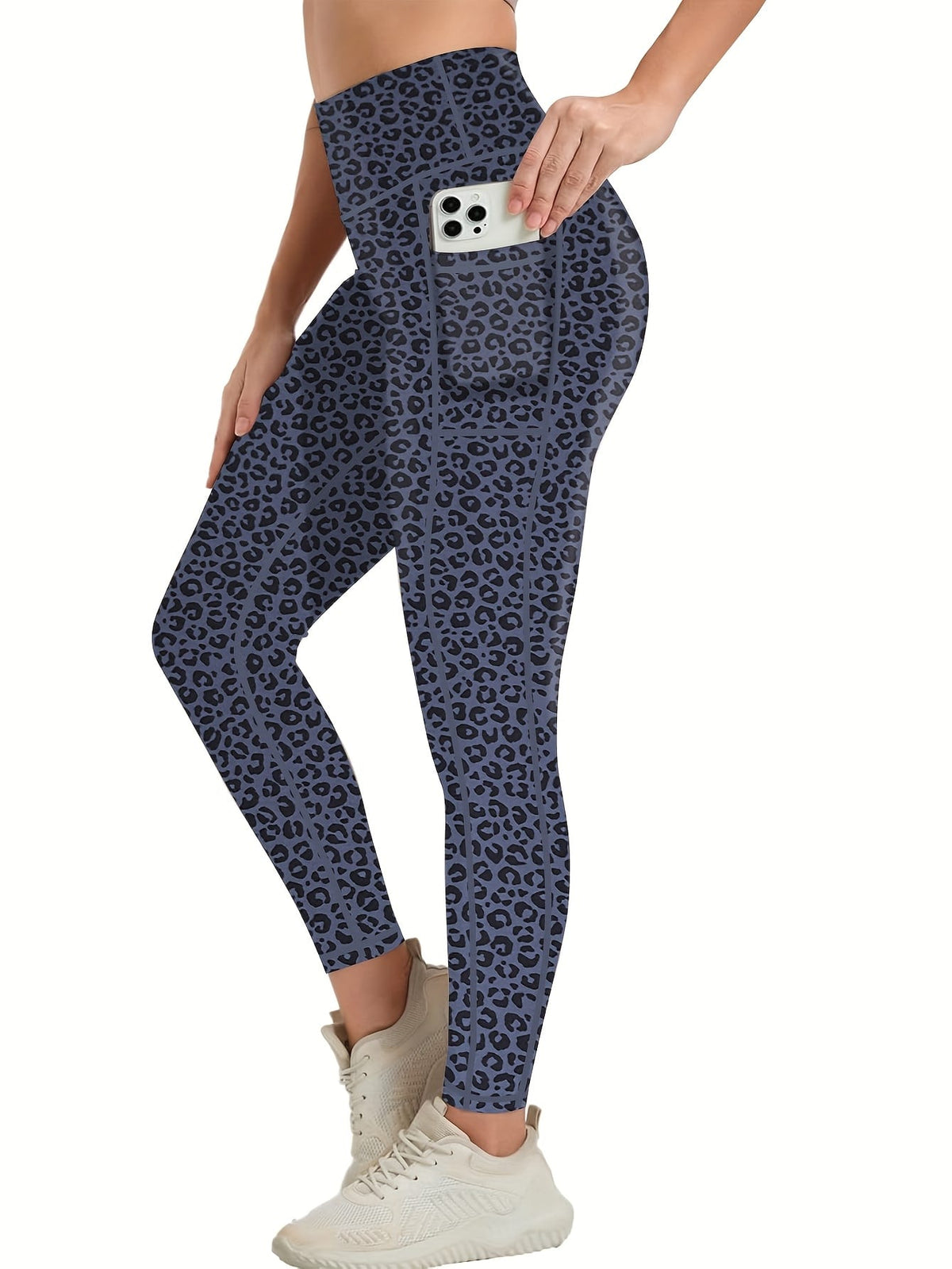 jkthpu-45 3-Pack Women'S High-Waisted Yoga Pants with Side Pockets