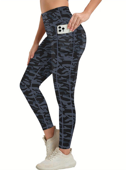 jkthpu-45 3-Pack Women'S High-Waisted Yoga Pants with Side Pockets