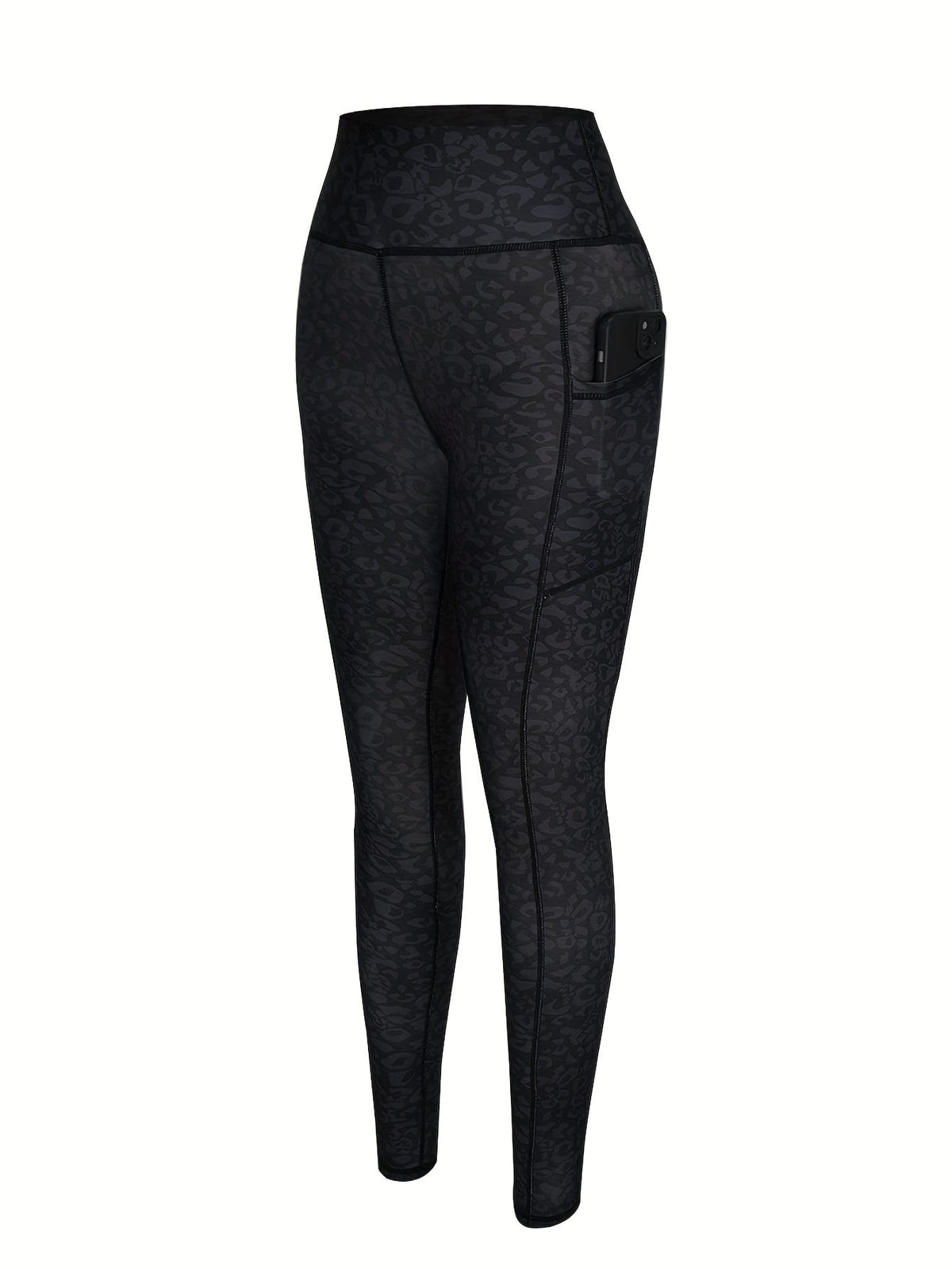 jkthpu-45 3-Pack Women'S High-Waisted Yoga Pants with Side Pockets