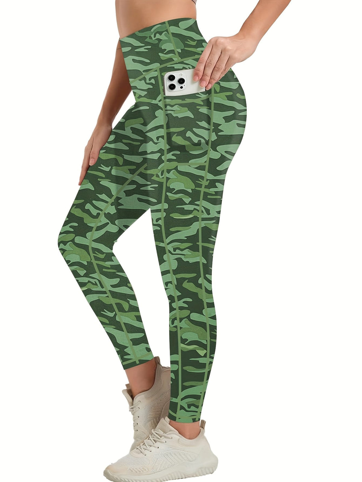 jkthpu-45 3-Pack Women'S High-Waisted Yoga Pants with Side Pockets