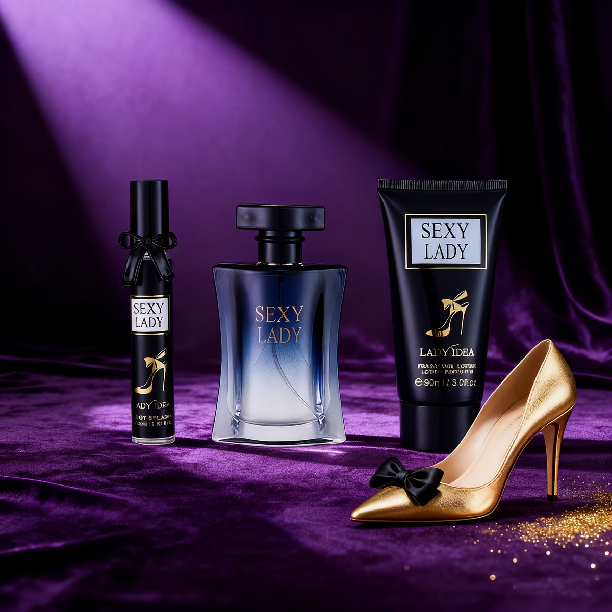 KissICON 3-Piece Gift Set 3piece Gourmand Fragrance Gift Set