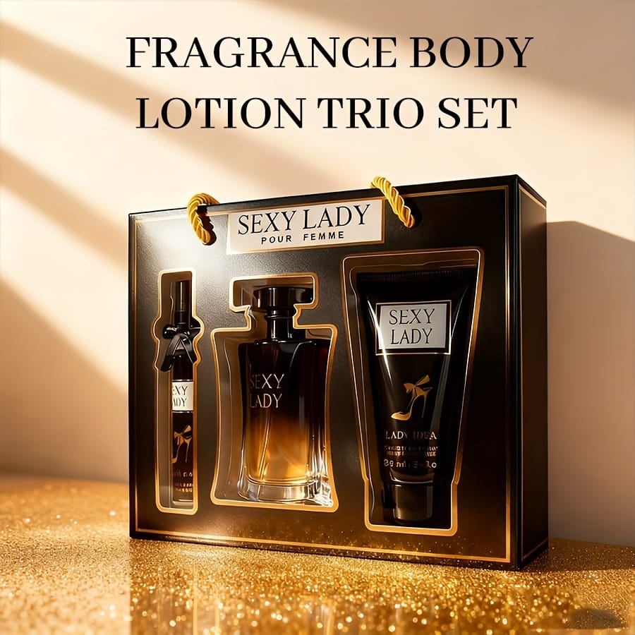 KissICON 3-Piece Gift Set 3piece Gourmand Fragrance Gift Set