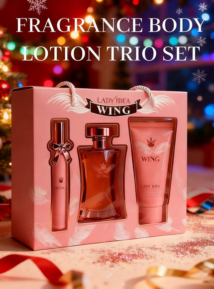 KissICON 3-Piece Gift Set Holiday 3pc Perfume – Gift Warming Fragrance