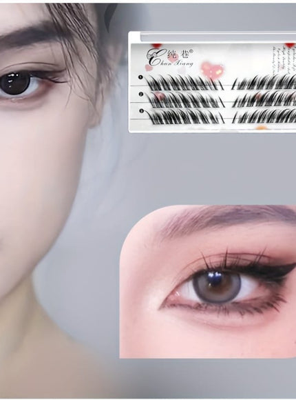 KissICON 3 Rows KissIcon 3D Fluffy Eyelashes Self Adhesive - Beginner