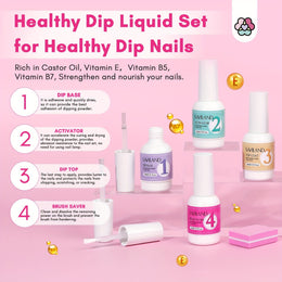 KissICON 30 Colors KissIcon SAVILAND Dip Powder Nail Kit - 30