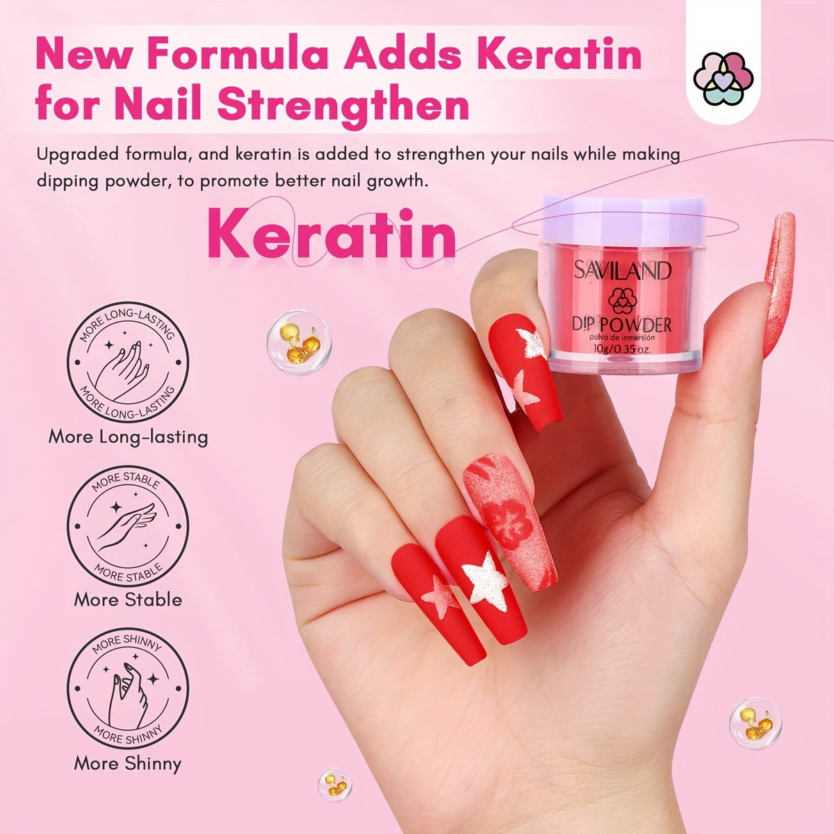 KissICON 30 Colors KissIcon SAVILAND Dip Powder Nail Kit - 30