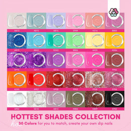 KissICON 30 Colors KissIcon SAVILAND Dip Powder Nail Kit - 30