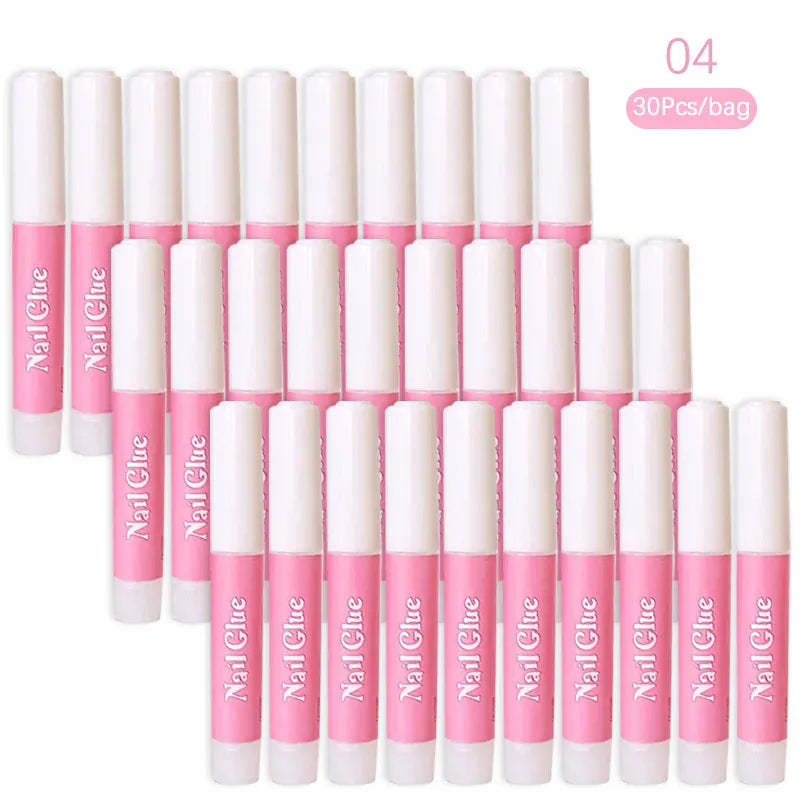 KissICON 30 KissIcon Nail Glue Set For False Nails -