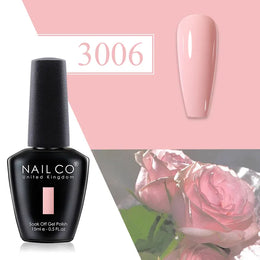 KissICON 3006 💋 Nailco Red Gel Polish - Lasting Soak