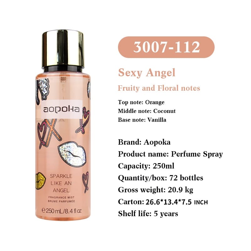 KissICON 3007-112 KissIcon Vitol Flower Season Body Spray Floral Fragrance