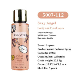 KissICON 3007-112 KissIcon Vitol Flower Season Body Spray Floral Fragrance
