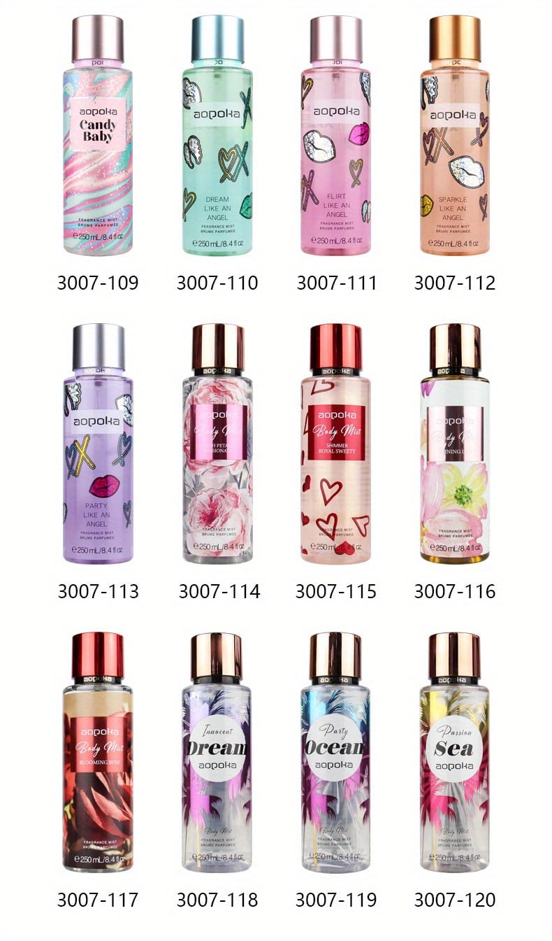 KissICON 3007-112 KissIcon Vitol Flower Season Body Spray Floral Fragrance