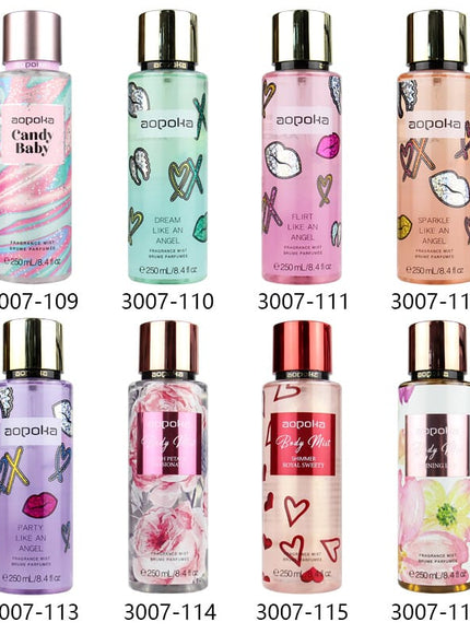 KissICON 3007-112 KissIcon Vitol Flower Season Body Spray Floral Fragrance