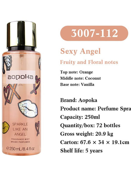KissICON 3007-112 KissIcon Vitol Flower Season Body Spray Floral Fragrance