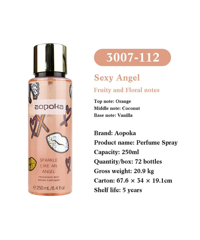 KissICON 3007-112 KissIcon Vitol Flower Season Body Spray Floral Fragrance