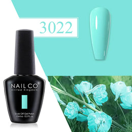 KissICON 3022 💋 Nailco Red Gel Polish - Lasting Soak