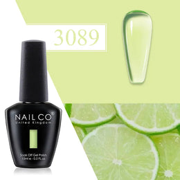 KissICON 3089 💋 Nailco Red Gel Polish - Lasting Soak