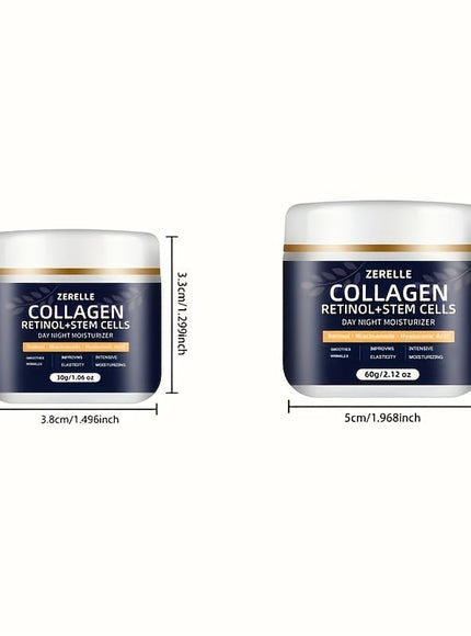 KissICON 30g/1.06oz+60g/2.12oz KissIcon ZERELLE Retinol Collagen Cream - Hydrating DayNight