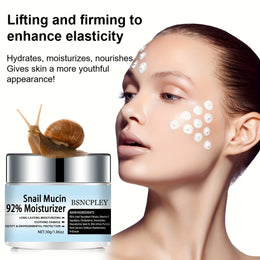 KissICON 30g Bsncpley Hydrating Snail Mucin Cream Plant Squalane