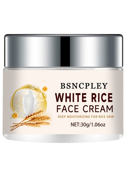 KissICON 30g 💋 Bsncpley White Rice Hyaluronic Cream - Deep